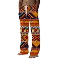 thumbnail image 1 of Men's Casual Pants for Everyday Comfort and Style Timeless African Influence in Spring Summer Fashion Men’s Orange L, 1 of 3