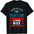 thumbnail image 1 of Men's Casual Patriotic Labor Day Graphic T-Shirt, 1 of 6