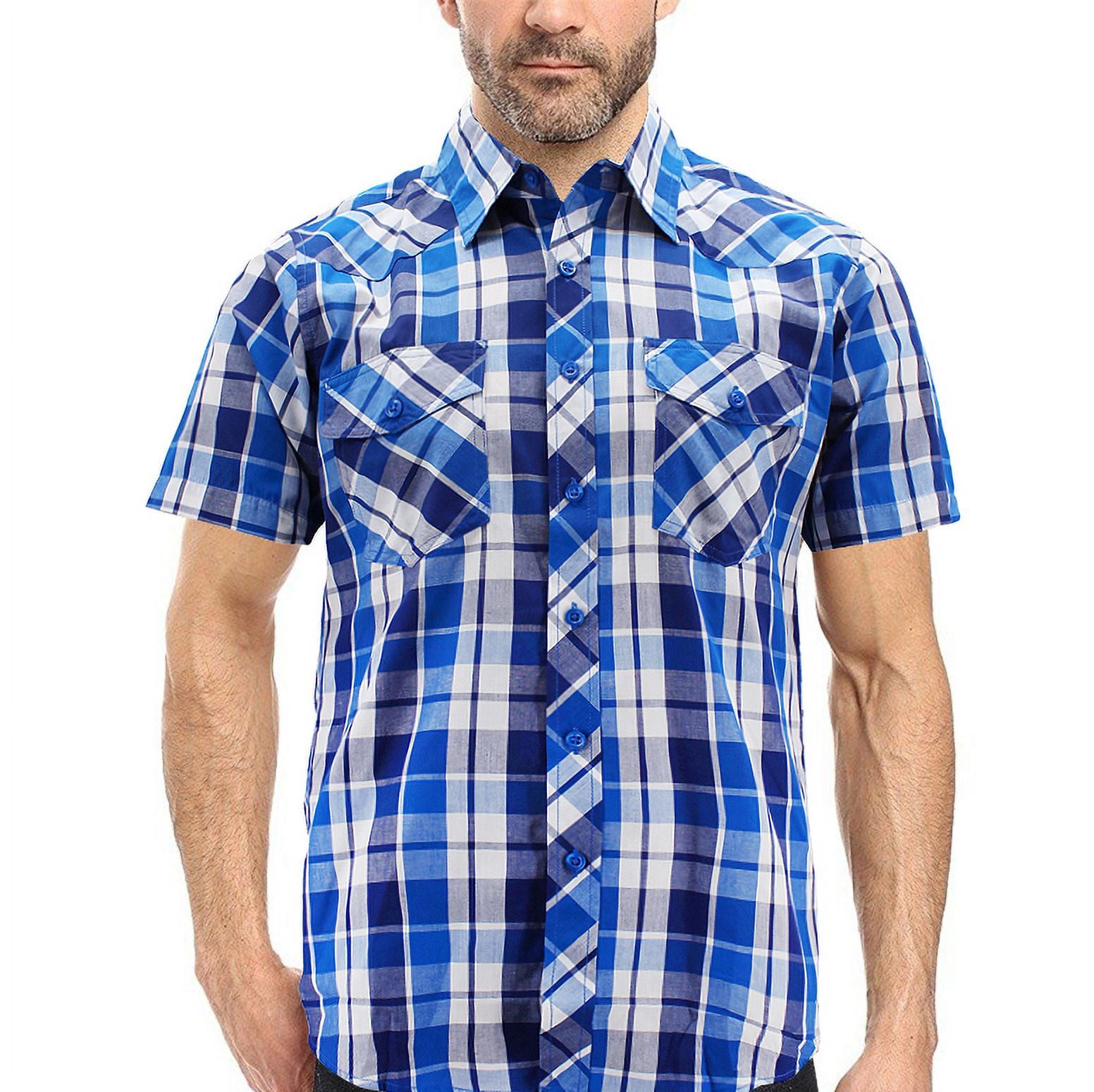 Mens Checkered Shirt