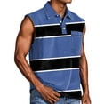 thumbnail image 1 of Men's Casual Pocket Button Collar Sleeveless Vest, 1 of 6