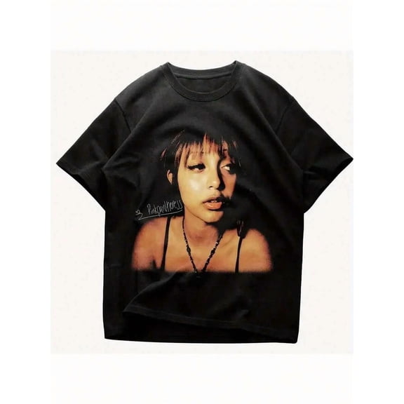Men's Casual Pop-Culture-Themed Print Round Neck Short Sleeve T-Shirt - Fashion Tee Suitable For All Seasons, Slight Elasticity, Regular-Fit, Pure Cotton Top
