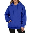 thumbnail image 1 of Men's Casual Pullover Hoodie Long Sleeve Comfortable Winter Warm Lined Sweatshirt With Drawstring Pocket For Daily Wear, 1 of 4