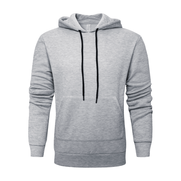 Men's Casual Pullover Hoodies Long Sleeve Ribbed Tops Sportswear Soft & Comfy Hoodies For Men Sweatshirts with Kangeroo Pocket Activewear Menswear Top