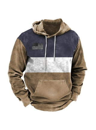 Real Essentials 3 Pack: Men's Fleece Pullover Hoodie - Long Sleeve Hooded Sweatshirt Pockets (Available in Big & Tall)