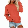 thumbnail image 1 of Men's Casual Round Neck Pocket T Shirt Comfortable Daily Wear Home Relaxation Soft Fabric Winter Basic Tee Hooded Zippe Sweatshirt 80s Sweatshirts for Women Fall Shirt plus Size Athletic Jacket with, 1 of 3