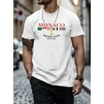 thumbnail image 1 of Men's Casual Round-Neck T-Shirt with Monaco Racing Club Print - Breathable Polyester, Machine Washable - Perfect for Spring & Summer, 1 of 10