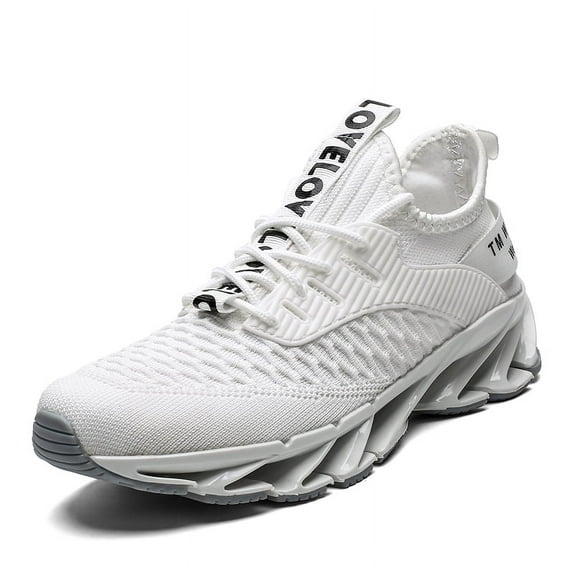 Men's Casual Runing Trainers Sneakers Breathable Mesh Blade Shoes Lightweight Sports