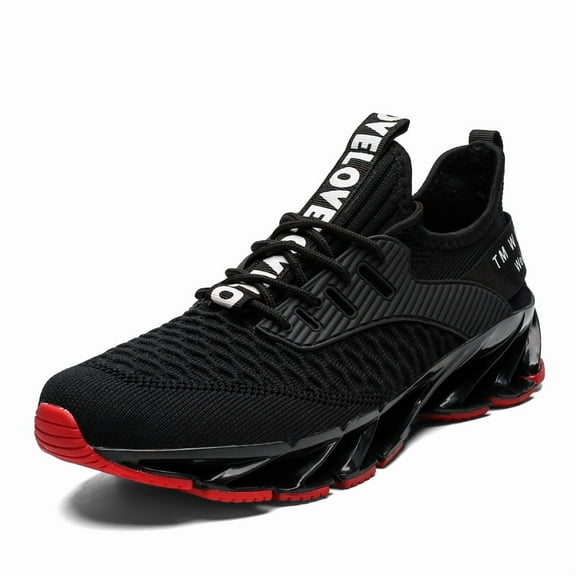 Men's Casual Runing Trainers Sneakers Breathable Mesh Blade Shoes Lightweight Sports