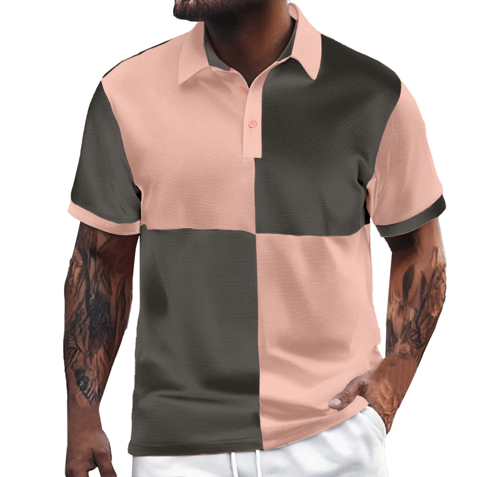 European And American Long Sleeve Button Solid Color Casual Shirt main image 1