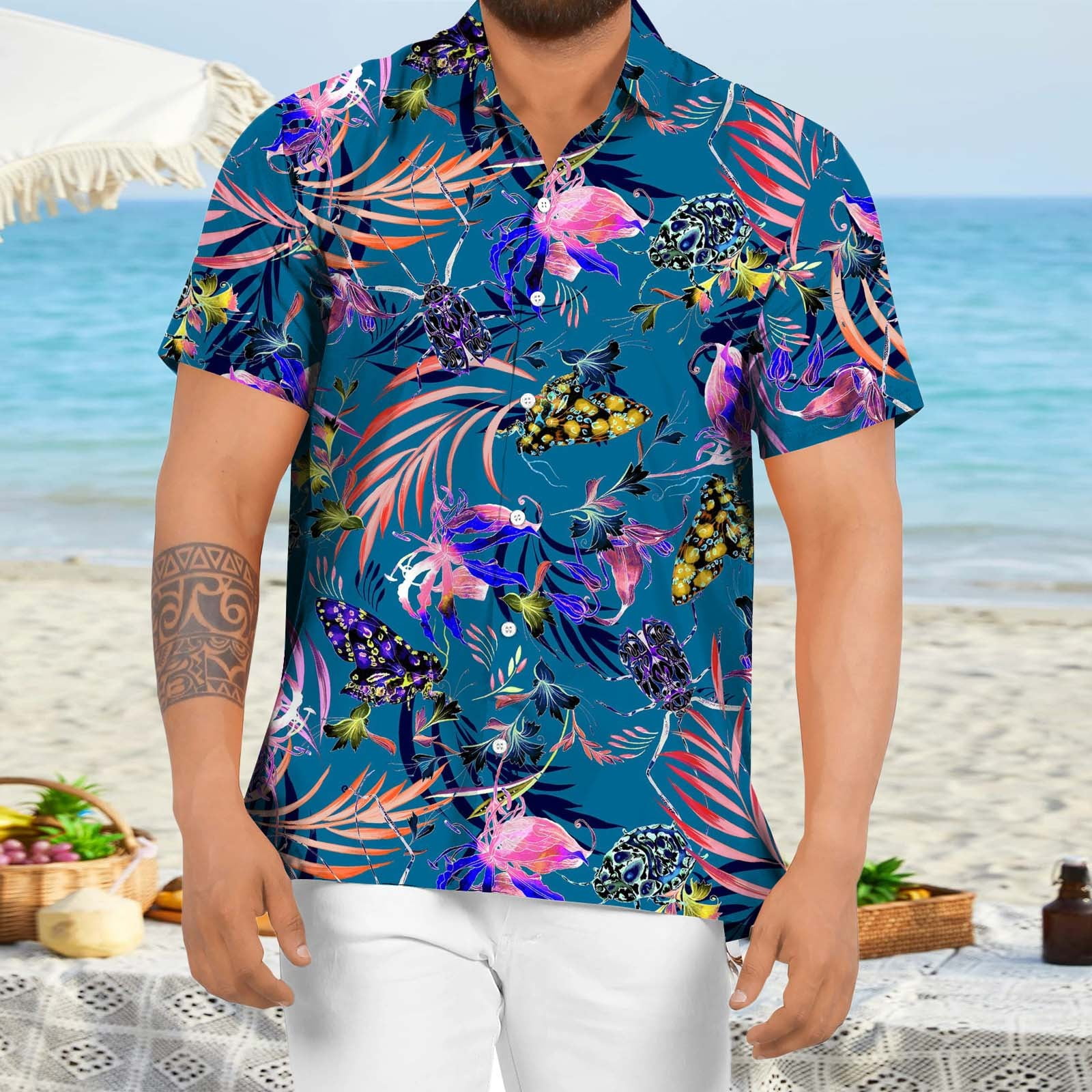 Floral summer polo 2025