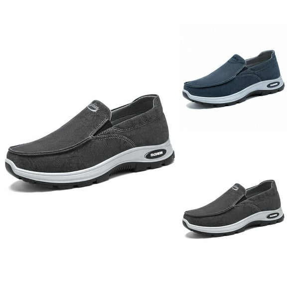 Men's Casual Shoes Breathable Soft Sole Work Sneakers For Easy Wear Comfortable Footwear For Everyday Use Stylish On Shoes Men Shoes Casual
