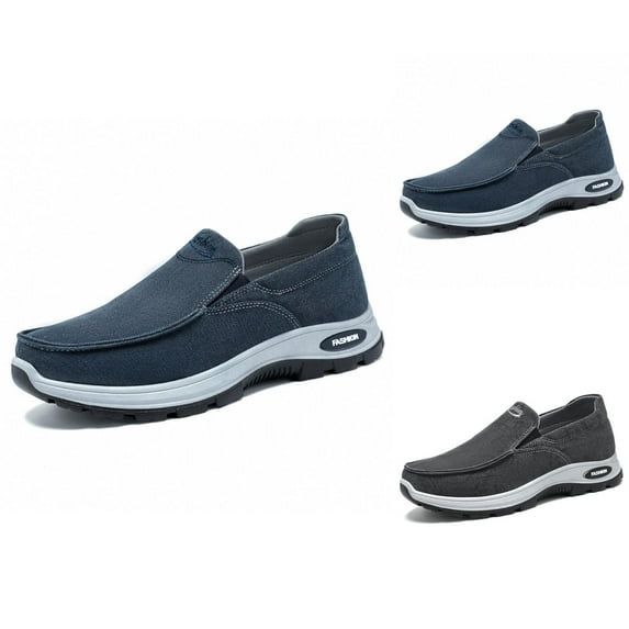 Men's Casual Shoes Breathable Soft Sole Work Sneakers For Easy Wear Comfortable Footwear For Everyday Use Stylish On Shoes Mens Shoes Wide
