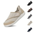 thumbnail image 1 of Men's Casual On Shoes Comfortable Non Walking Sneakers For Wide Feet Soft Sole Breathable Lightweight Loafer For Men Women Elderly Daily Wear Men Shoes, 1 of 8