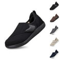 thumbnail image 1 of Men's Casual On Shoes Comfortable Non Walking Sneakers For Wide Feet Soft Sole Breathable Lightweight Loafer For Men Women Elderly Daily Wear Wide Shoes Men, 1 of 8