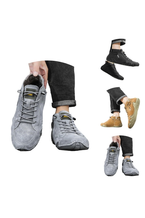 Men's Casual Shoes Comfortable Walking Sneakers For Daily Wear Outdoor Boots With Sole Lightweight Breathable Design For Spring And Fall Men’S Casual Shoes