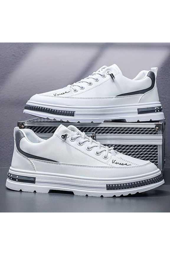 [Men's Casual Shoes] Sneakers New Men's Casual Shoes for Outdoor Sports, Trendy Street Shoes, And Skate Shoes