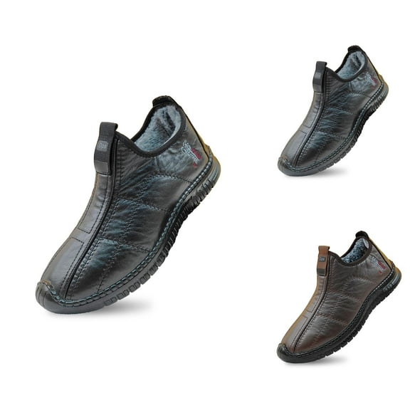 Men's Casual Shoes Winter Warm Comfortable Walking Sneakers For Daily Wear Non Thick Sole Men’S Casual Shoes