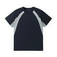 thumbnail image 1 of Men's Casual Short Sleeve Color Block T Shirt for Summer Fashion Stylish Spliced Top Lightweight and Comfortable for Daily Wear, 1 of 3
