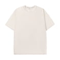 thumbnail image 1 of Men's Casual Short Sleeve Round Neck Solid Color T-Shirt Comfortable Summer Fashion Top Breathable Tee Men's Tops T-Shirt Casual Crew Neck Loose, 1 of 5