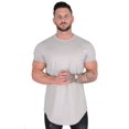 thumbnail image 1 of Men's Casual Short-sleeved Sports Fitness T-shirt, 1 of 3