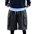 thumbnail image 1 of Men's Casual Shorts 6 Little Fuzzy Mens Work Out Shorts Baggy Workout Short Lightweight Men S Basketball Men's Yoga Men under Mens Tennis Short Casual Jogging Summer Dark Gray XL, 1 of 4