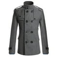 thumbnail image 1 of Men's Casual Shorts Big Tall Jacket Winter Work Jackets for Men Corset Back Winter Coat Coats for Men Light Weight Wind Mens Small Fall Jacket Teen Vest with 1 Fall Jackets Small Grey XL, 1 of 6