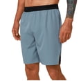 thumbnail image 1 of Men's Casual Shorts Breathable Sports Lightweight Running Fitness Shorts Dark Gray, 1 of 4