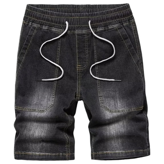 Men's Casual Shorts Comfortable Elastic Waist Summer Breathable Lightweight Loose Fit Stretchable Stylish Everyday Wear with Pockets Pants for Men 2025 Summer Casual Loose Fit