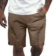 thumbnail image 1 of Men's Casual Shorts Comfortable Outdoor Athletic Wear Lightweight Design with Multiple Pockets for Summer Relaxation, 1 of 5