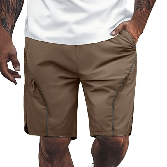 Men's Casual Shorts Comfortable Outdoor Athletic Wear Lightweight Design with Multiple Pockets for Summer Relaxation