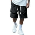 thumbnail image 1 of Men's Casual Shorts Cu Shorts Mens Tan Mens Fitness Cargo for Men Cabin Creek Men Athletic S Basketball Stretch Workout Men's Black 3XL, 1 of 5