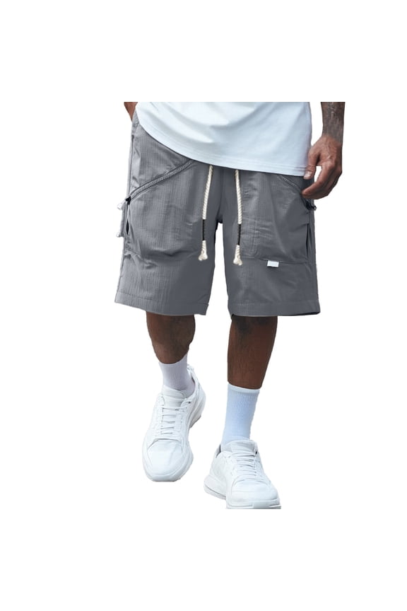 Men's Casual Shorts Cu Shorts Mens Tan Mens Fitness Cargo for Men Cabin Creek Men Athletic S Basketball Stretch Workout Men's Grey 3XL