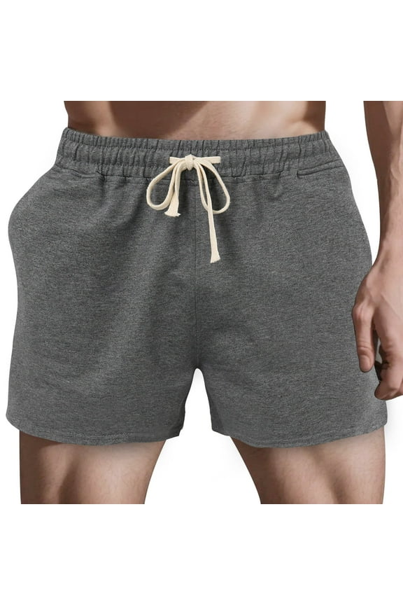 Men's Casual Shorts Custom Shorts for Men Workout Mens Work Out Man Mens Basketball Long Warm And Tote Born Primitive Denim Cargo Night Men Dark Gray 2XL