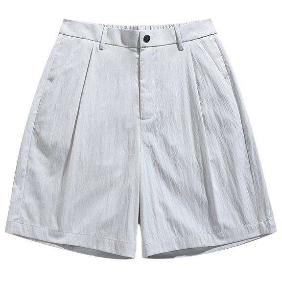 Men's Casual Shorts for Daily Wear Lightweight Comfortable Summer Style Versatile Fashionable Everyday Short Pants with Button Detail for Relaxed Outfits