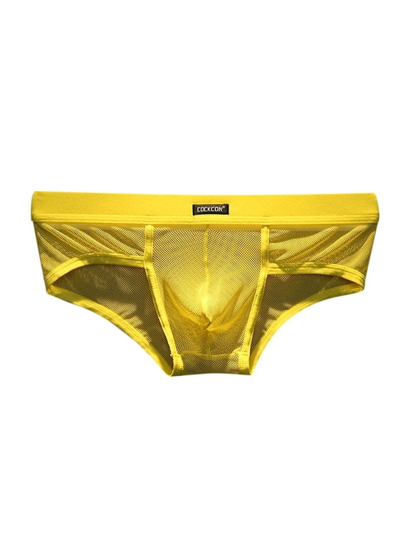 Men's Casual Shorts Easter for Men Lingerie Sexy T Shirts Car Lovers Heart Shorts Frilly Lingerie Mens Valentines Car Shirt T Shirts for Sexy Jock Mens Underwear Soft Mesh Mesh Eye U Bag Yellow 2XL