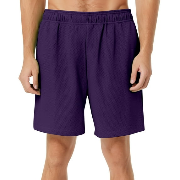 Men's Casual Shorts Floral Shorts Pt Men's Polyester Polyester Workout Men Little M Never Broke Again Athletic Pack Mens Linen Men Sports Mesh Pants Quarter Pants Fitness Purple M