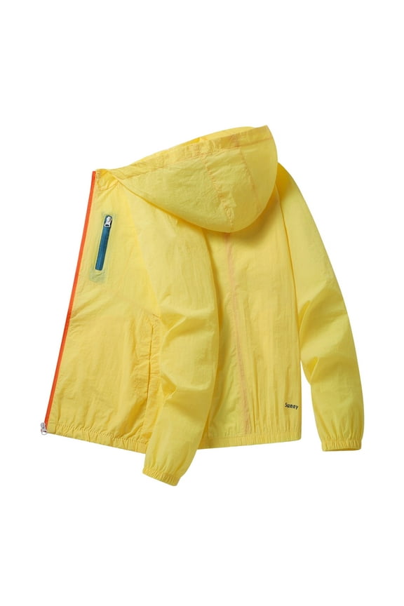 Men's Casual Shorts Light Mens Rain Jacket Thick Sweater Men Mesh Lined Windbreaker for Men Pocket Jacket Warm Hood Winter Coats for Business down Lightweight Casual Yellow 4XL