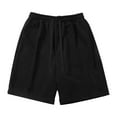 thumbnail image 1 of Men's Casual Shorts Lightweight Athletic Relaxed Fit Comfortable Summer Active Bottoms for Fitness Running Outdoor Wear, 1 of 2
