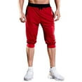 thumbnail image 1 of Men's Casual Shorts Lightweight Breathable Athletic Casualwear for Outdoor Activities Running Gym Workouts and Everyday Use Men's Shorts Black Mens Elastic Waist Running, 1 of 3