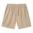 thumbnail image 1 of Men's Casual Shorts Lightweight Comfortable Breathable Summer Wear Stylish Solid Design Versatile for Daily Activities Travel Outdoor Sports Men's Shorts Casual Mens Jogging Xxl, 1 of 6