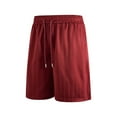 thumbnail image 1 of Men's Casual Shorts Lightweight Summer Athletic Wear Breathable Outdoor Sports 5 Inch Inseam Comfortable Loose Fit Gym Streetwear Daily Use, 1 of 4