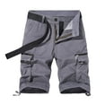 thumbnail image 1 of Men's Casual Shorts Loose Fit Comfortable Fashionable Cargo Shorts with Pockets for Everyday Wear and Outdoor Activities Men's Sports Mens Shorts Flex Waist with Cell Phone Pocket, 1 of 2