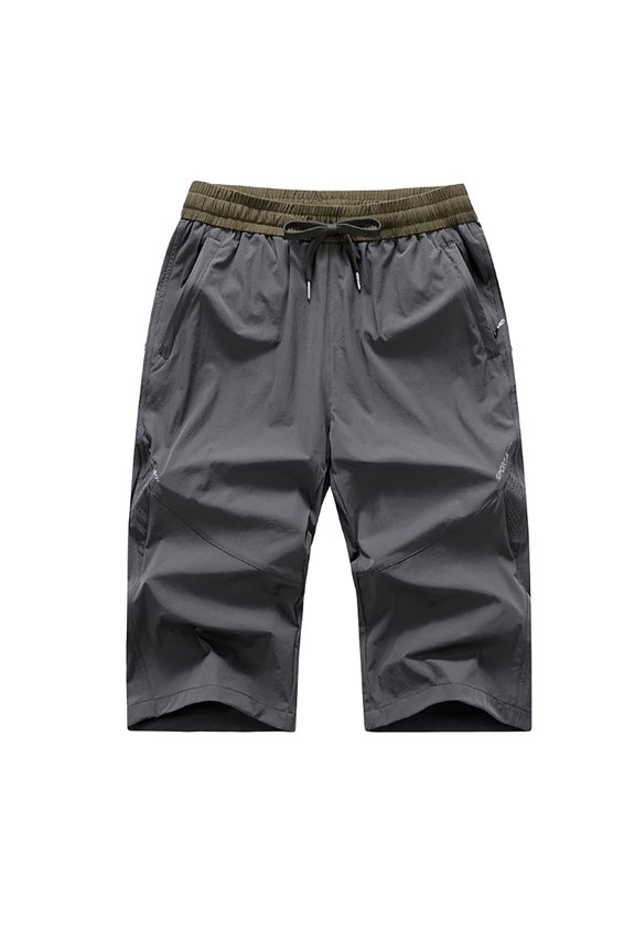 Men's Casual Shorts Memory Boy Clothes by 10 Star Men Shorts Stretch Pt Basketball Surf Cabin Creek Men S Basketball Active Trousers Comfortable And Casual 7 Minute Grey 5XL