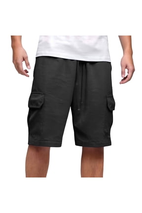 Men's Casual Shorts Memory Boy Shorts Men Athletic Top Tie Mens Basketball Graphic for Men Long for Mens Active Big Spandex with Pockets Nylon Cargo Black L