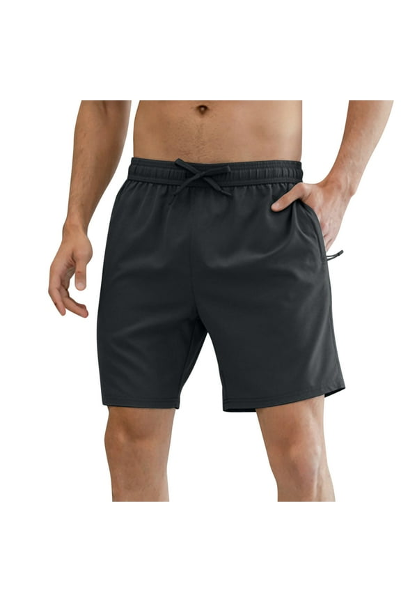 Men's Casual Shorts Men's Polyester Shorts Mens Active Mens Basketball Reversible Mesh Training Little Year Custom for Men Size 1 Training with Pockets Little L Ma GY1 L