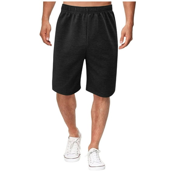 Men's Casual Shorts Men's Workout Shorts Hustle Gang Men Athletic Mens Size 33 Mens Basketball Long Baggy Born Primitive 4 1 Athletic Big And Tall Volleyball Black S