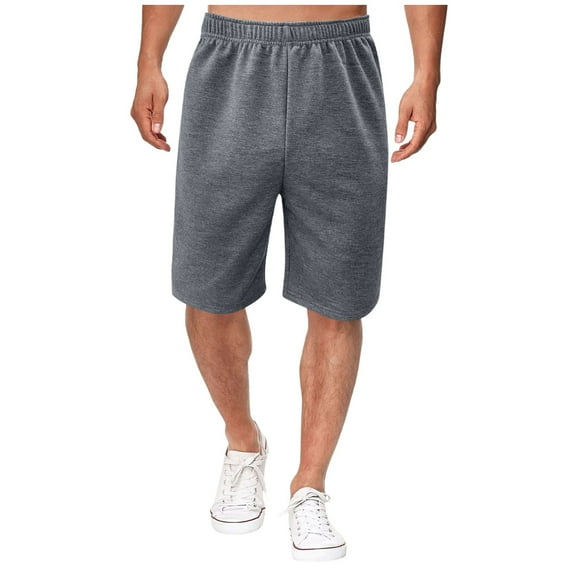 Men's Casual Shorts Men's Workout Shorts Hustle Gang Men Athletic Mens Size 33 Mens Basketball Long Baggy Born Primitive 4 1 Athletic Big And Tall Volleyball Dark Gray S