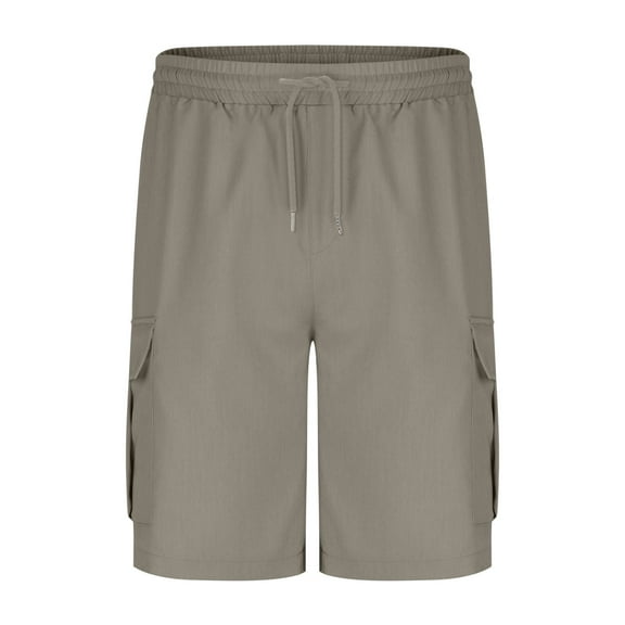 Men's Casual Shorts Men's Yoga Shorts Athletic for Men with Pockets Ski Training Mens Button Active Men Big Little Territory Ahead Mens Vest Big And Tall Quick Shot Tennis Silver XL