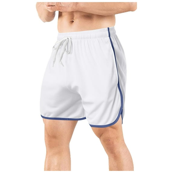 Men's Casual Shorts Mens Athletic Shorts Big And Tall 34 Heritage Valid Baggy Cargo for Men Warm And Tote Marching Nylon Cargo for Men Running Short 10 Star Linen Short Mens White 2XL