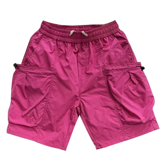 Men's Casual Shorts Mens Athletic Shorts Workout Mens Men with Pockets Surf Qualifier 2 in 1 Parish Rave Bottoms Baggy for Men Wall E Short for Athletic Men's Summer Pink M